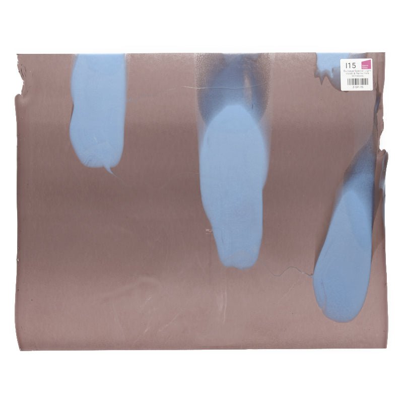 Bullseye Special: Light Violet & Periwinkle Windows - Warm Glass