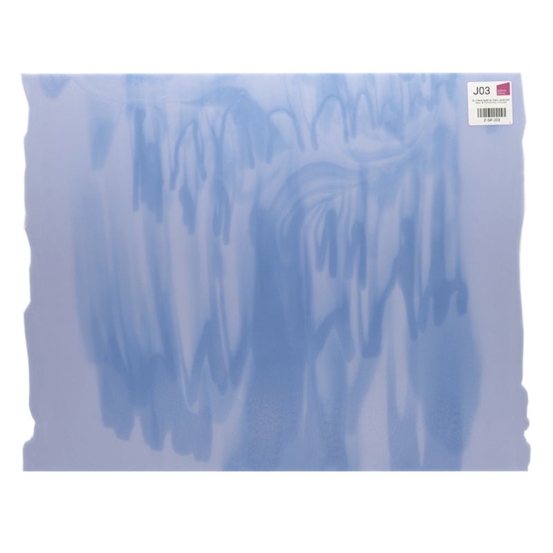 Bullseye Special: Neo - Lavender Opal & Periwinkle Infusion - Warm Glass