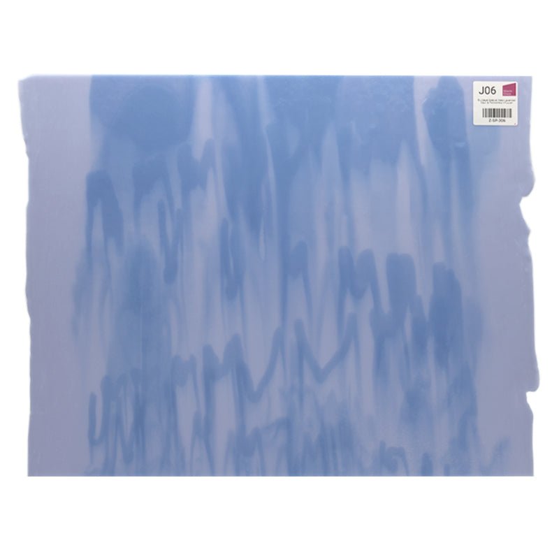 Bullseye Special: Neo - Lavender Opal & Periwinkle Infusion - Warm Glass