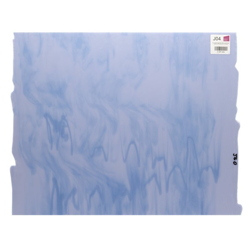 Bullseye Special: Neo - Lavender Opal & Periwinkle Infusion - Warm Glass