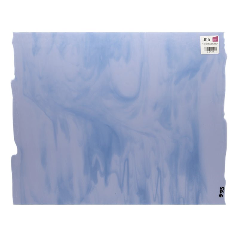 Bullseye Special: Neo - Lavender Opal & Periwinkle Infusion - Warm Glass