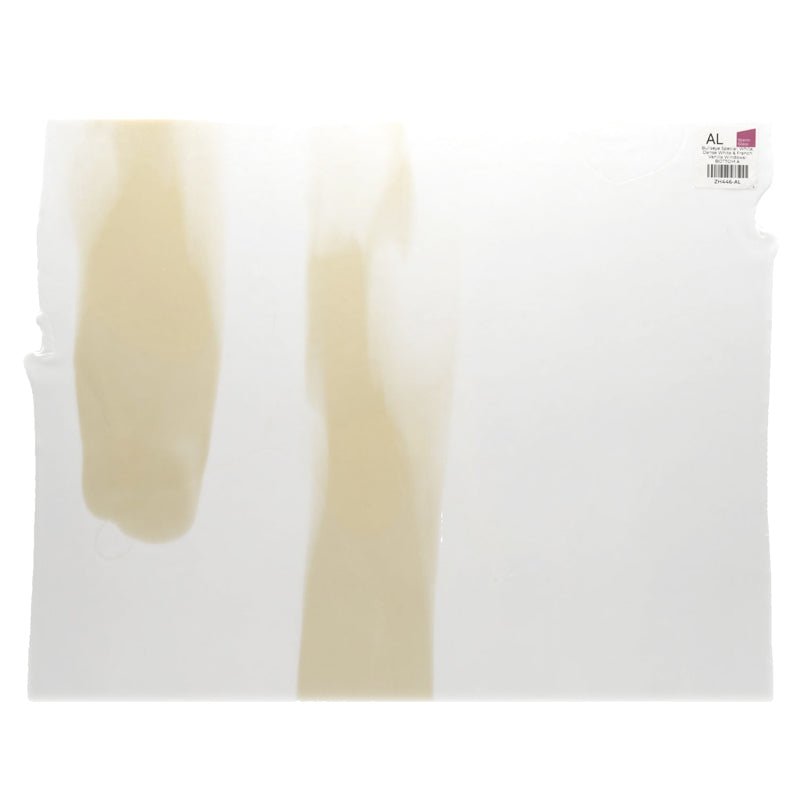 Bullseye Special: White, Dense White & French Vanilla Windows - BOTTOM A - Warm Glass