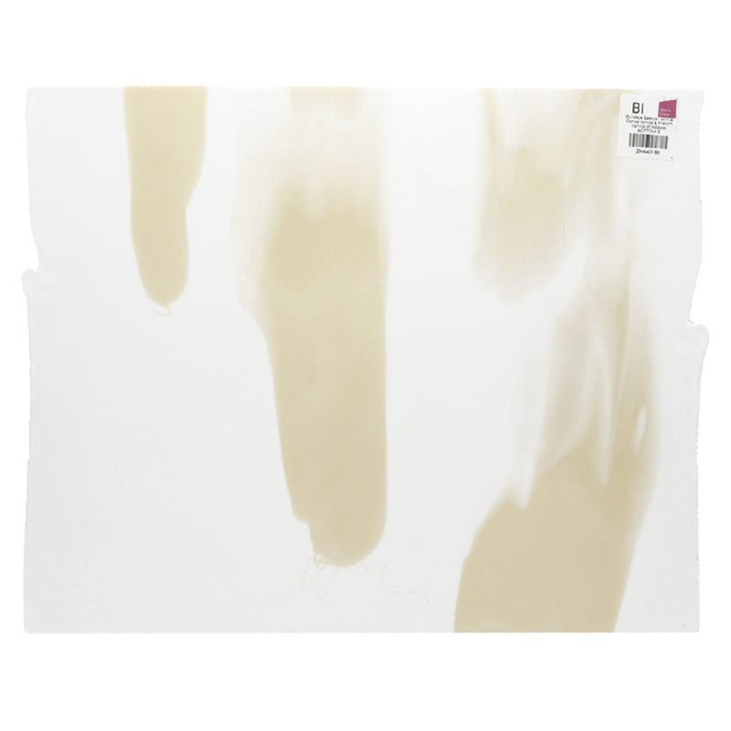 Bullseye Special: White, Dense White & French Vanilla Windows - BOTTOM B - Warm Glass