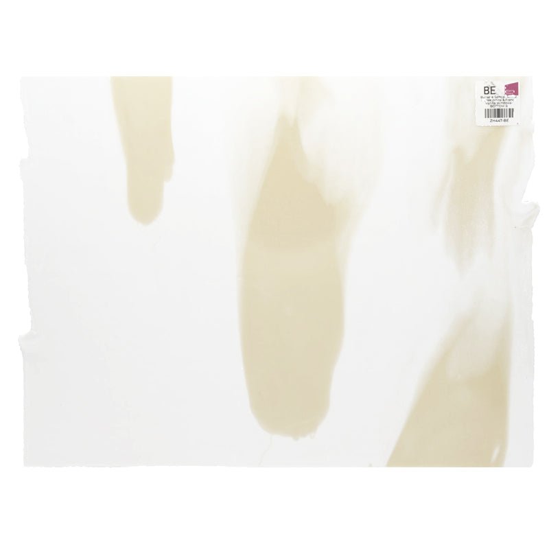 Bullseye Special: White, Dense White & French Vanilla Windows - BOTTOM B - Warm Glass