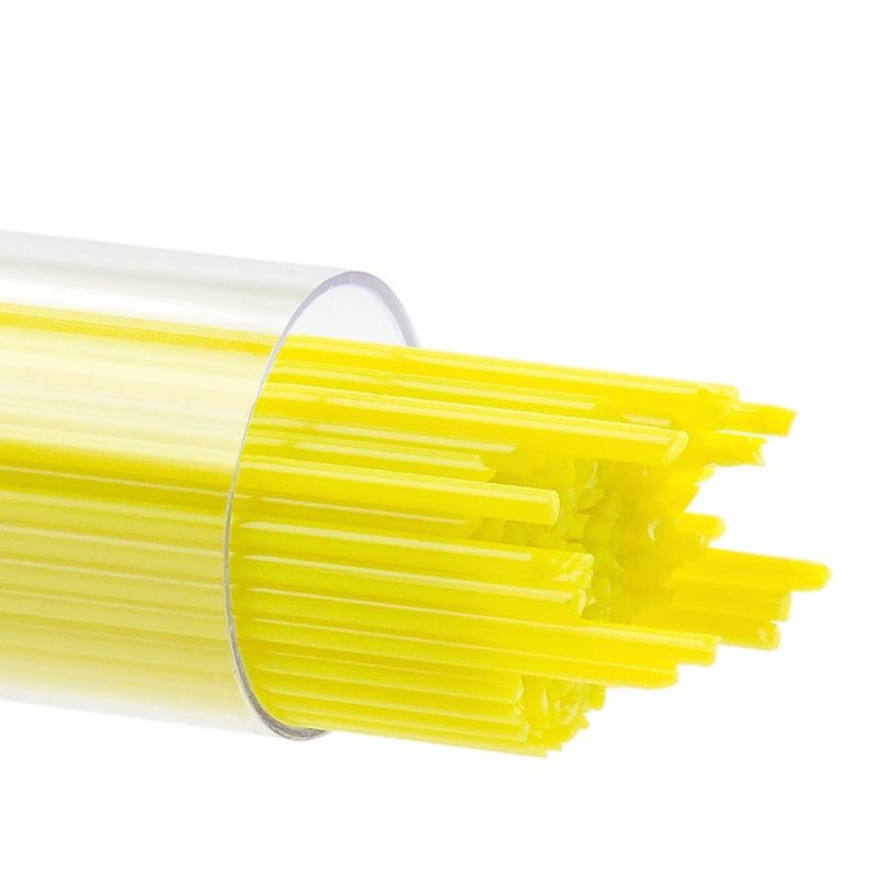 Bullseye Stringers: 1mm Canary Yellow Opal 0120 - Warm Glass