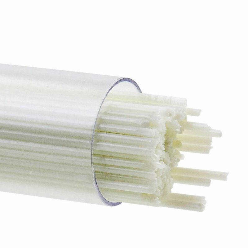 Bullseye Stringers: 1mm French Vanilla Opal 0137 - Warm Glass