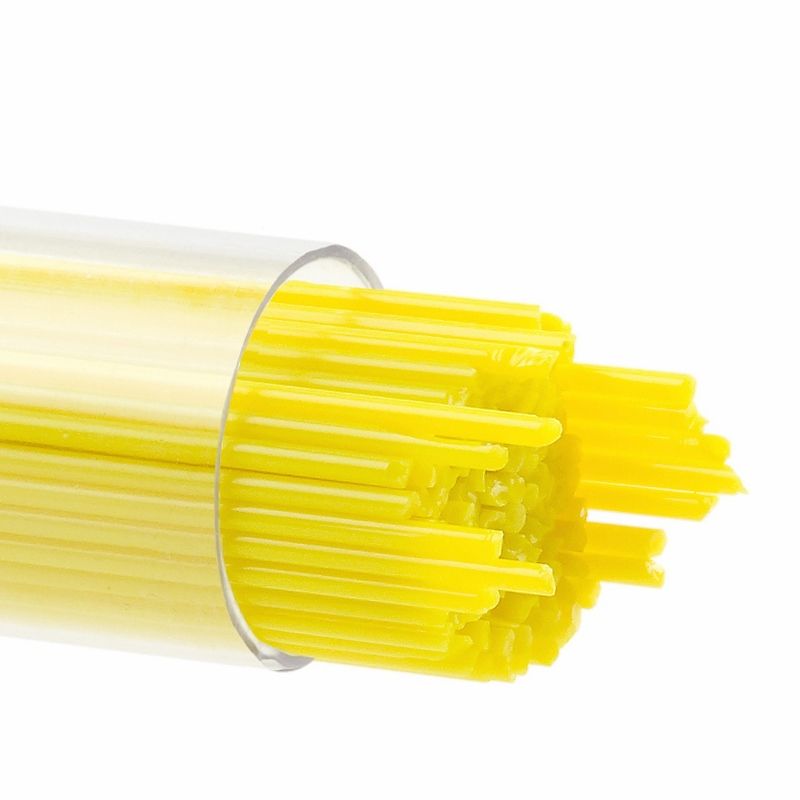 Bullseye Stringers: 1mm Sunflower Yellow Opal 0220 - Warm Glass