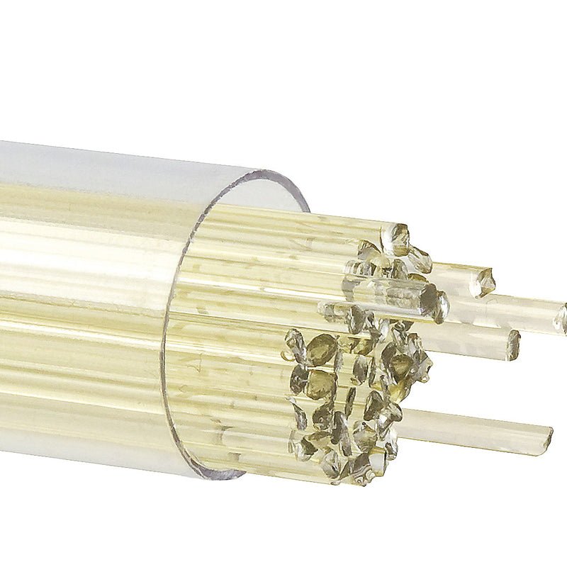 Bullseye Stringers: 2mm Carnelian Transparent 1321 - Warm Glass