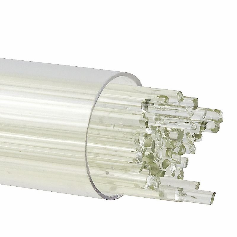 Bullseye Stringers: 2mm Orange Transparent 1125 - Warm Glass