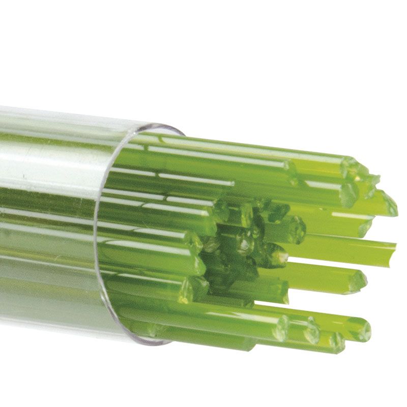 Bullseye Stringers: 2mm Pea Pod Opal 0312 - Warm Glass