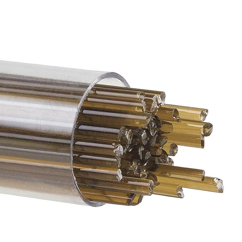 Bullseye Stringers: 2mm Sienna Transparent 1119 – Warm Glass