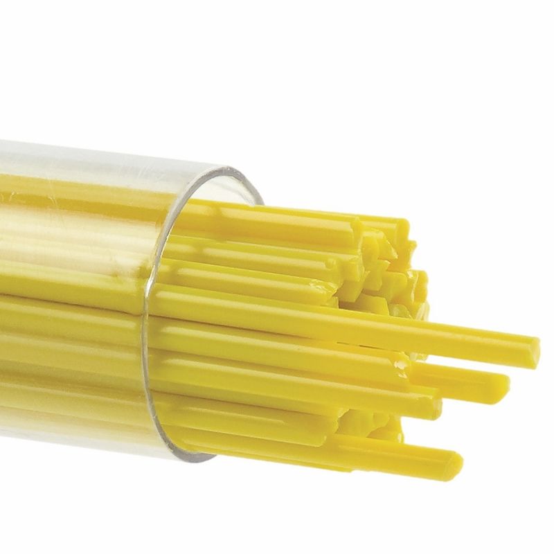 Bullseye Stringers: 2mm Sunflower Yellow Opal 0220 - Warm Glass