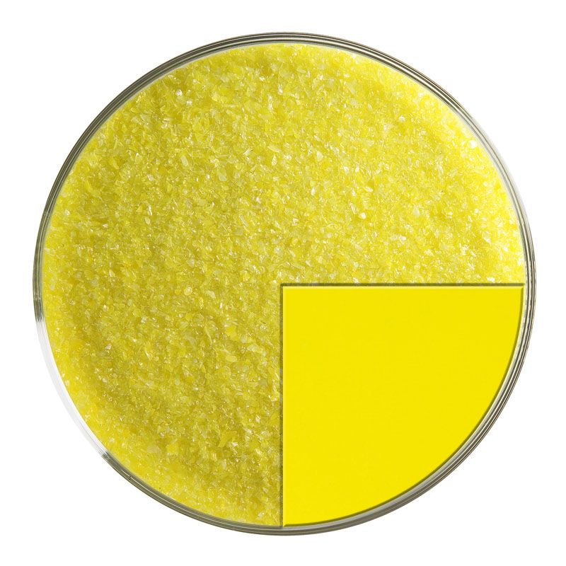 Canary Yellow Opal Fine Frit 0120.01 - Warm Glass