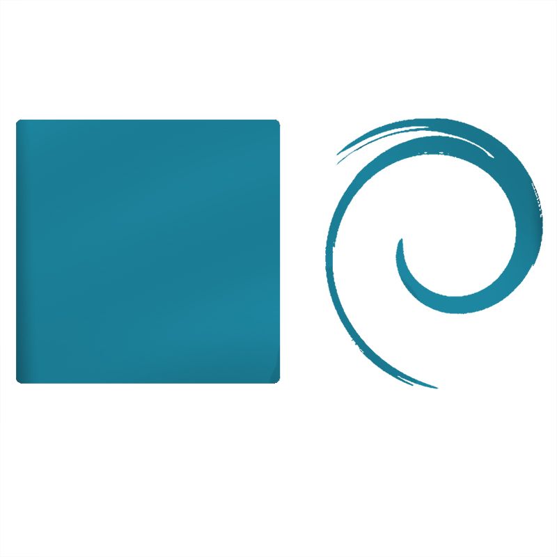 Cerulean Glass Paint 25g - Colours For Earth - Warm Glass