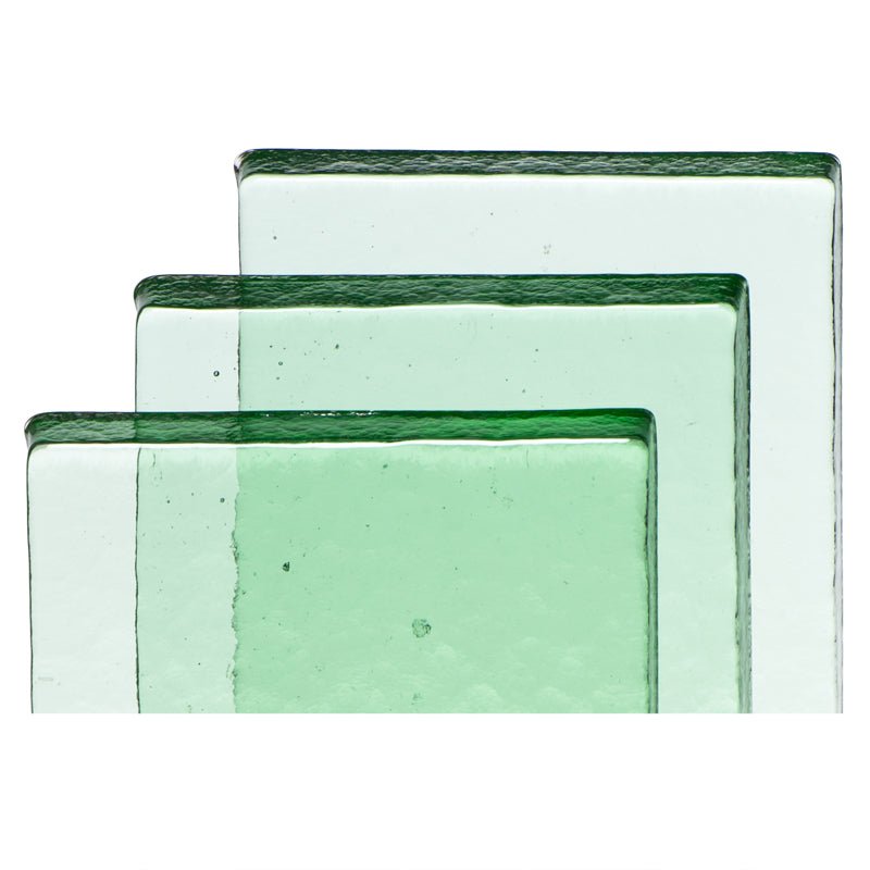 Cilantro Green Tint Bullseye Billet 1917 - Warm Glass