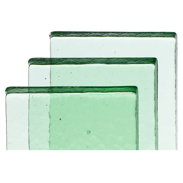 Cilantro Green Tint Bullseye Billet 1917 - Warm Glass