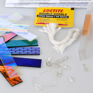 Create Your Own: Dichroic Cabochons - Warm Glass
