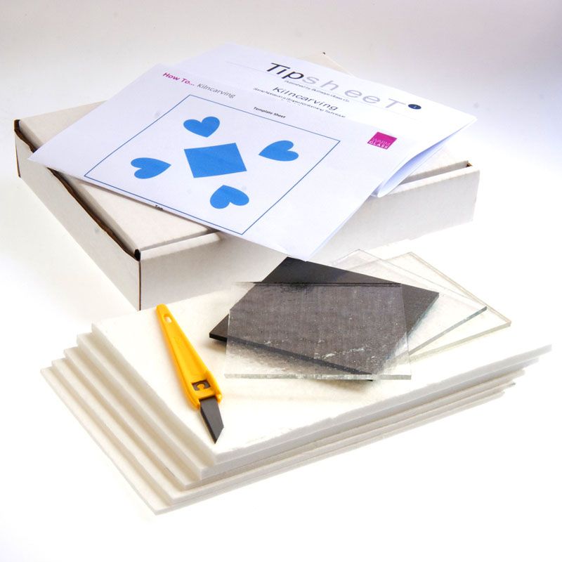 Create Your Own: Kilncarved Tiles - Warm Glass
