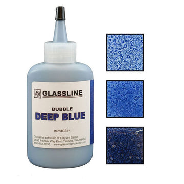 Deep Blue Bubble Pen - Warm Glass