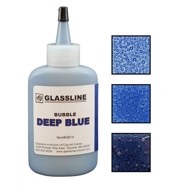 Deep Blue Bubble Pen - Warm Glass