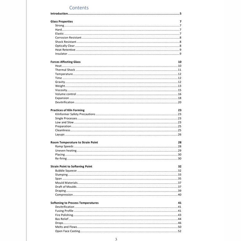 eBook - Kilnforming: Principles and Practices - Warm Glass