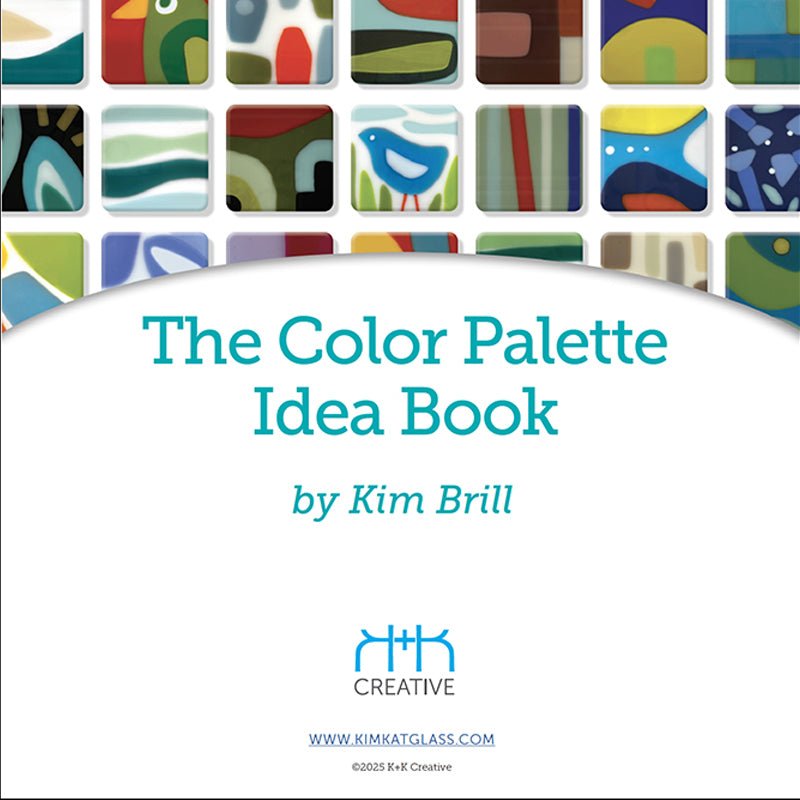 eBook - Kim Brill: The Colour Palette Idea Book - Warm Glass