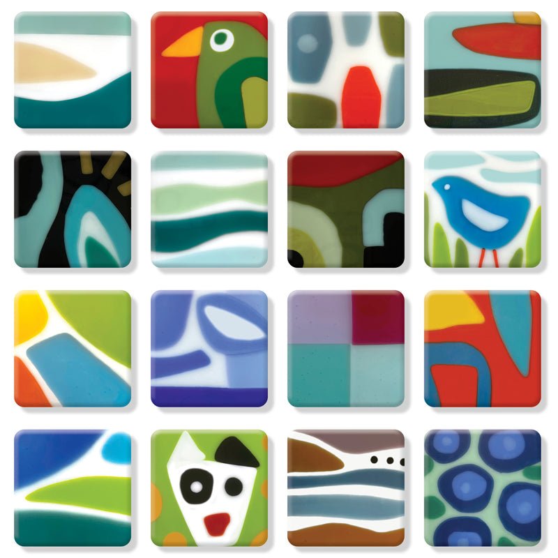 eBook - Kim Brill: The Colour Palette Idea Book - Warm Glass
