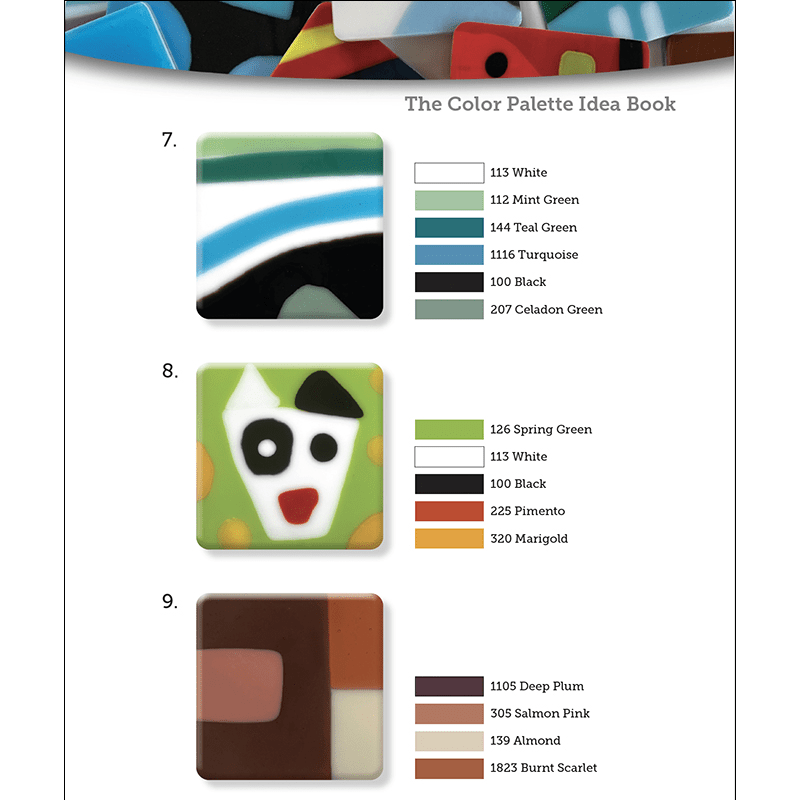 eBook - Kim Brill: The Colour Palette Idea Book - Warm Glass