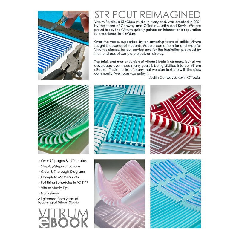 eBook - StripCut Reimagined Book 1: Varying The Line Width - Warm Glass