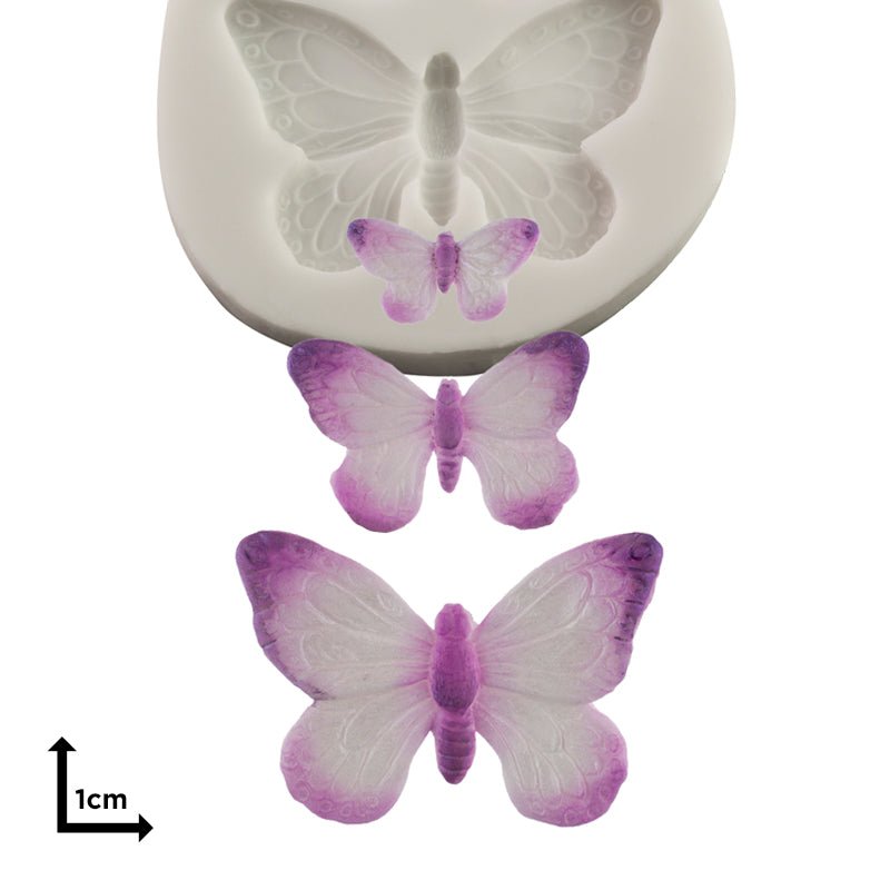 Freeze & Fuse Mould: Butterfly Trio - Warm Glass