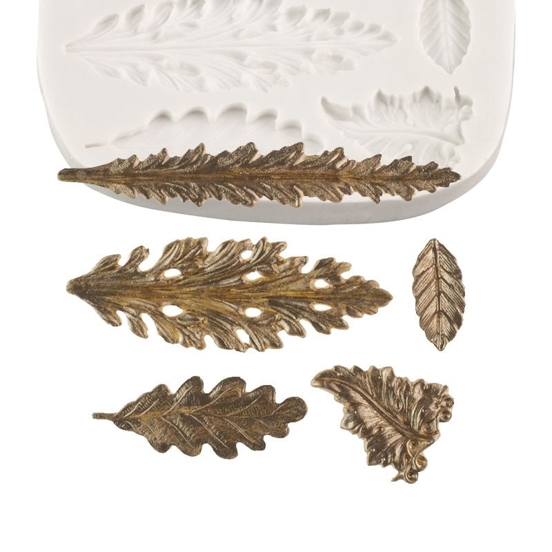 Freeze & Fuse Mould: Decorative Leaves - Warm Glass
