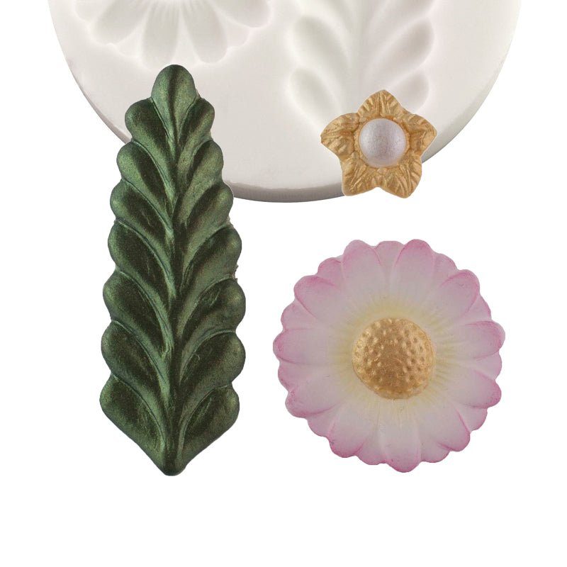 Freeze & Fuse Mould: Fern & Flowers - Warm Glass