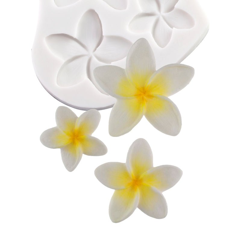 Freeze & Fuse Mould: Frangipani Flower - Warm Glass