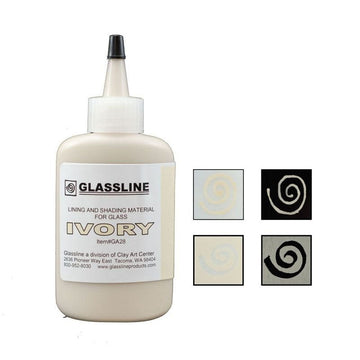 Ivory Glassline Pen - Warm Glass