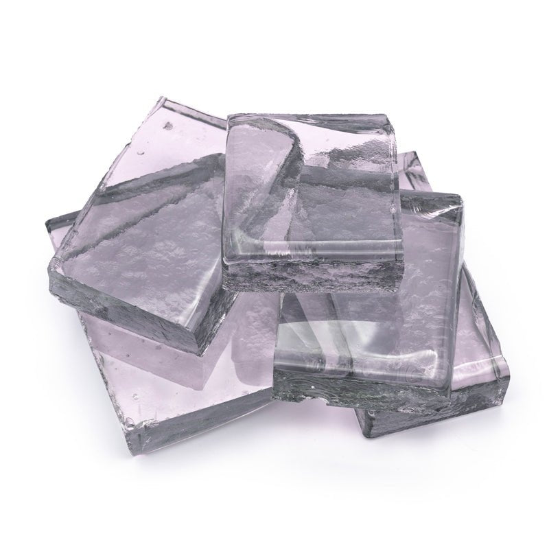 Lavender Grey Tint Bullseye Billet 1964 - Warm Glass