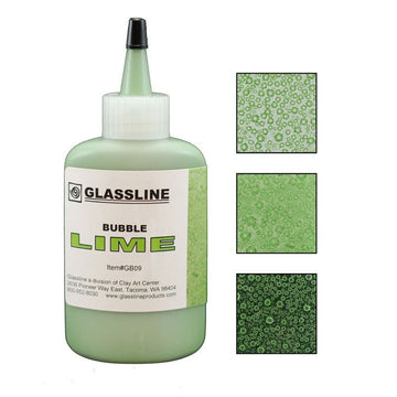 Lime Bubble Pen - Warm Glass