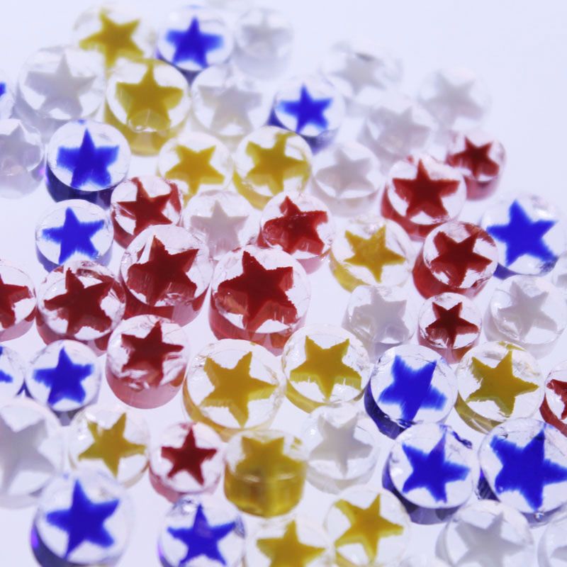 Millefiori: Stars Assortment (CoE90) - Warm Glass