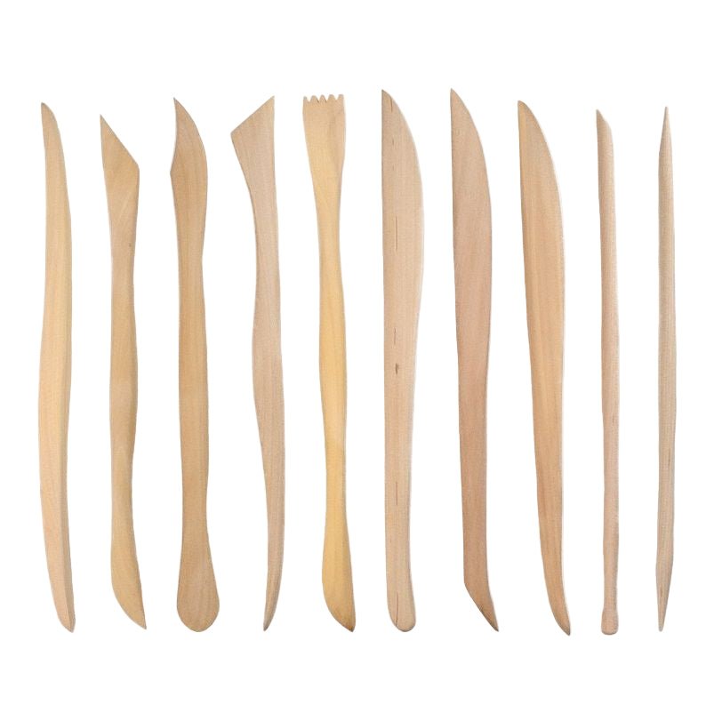 Mini Sculpting Tools - Set of 10 - Warm Glass