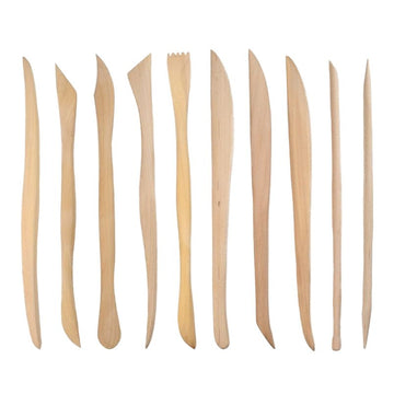 Mini Sculpting Tools - Set of 10 - Warm Glass