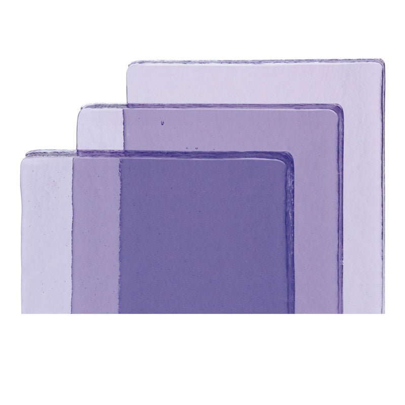 Purple Blue Tint Bullseye Billet 1948 - Warm Glass