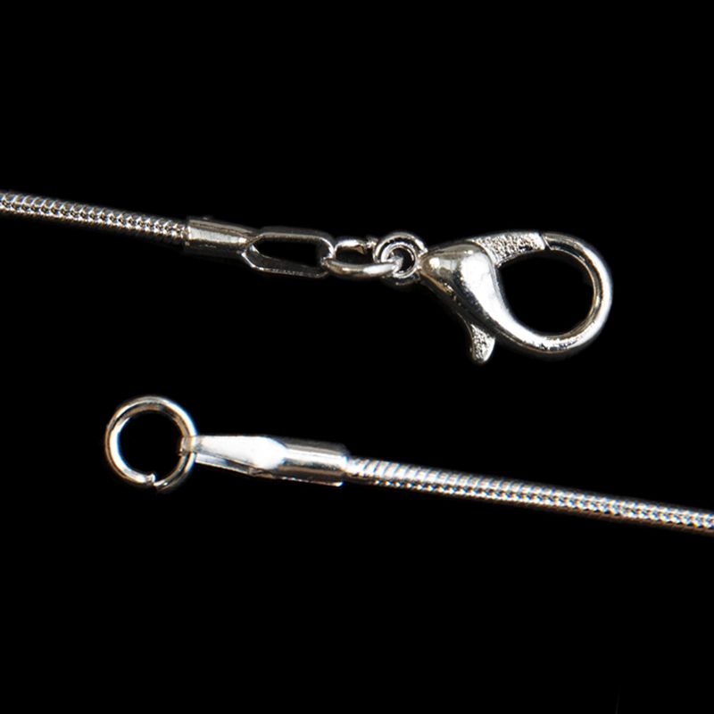 Silver Plated Snake Chain (18