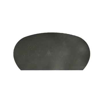 Stainless Steel Kidney - Warm Glass