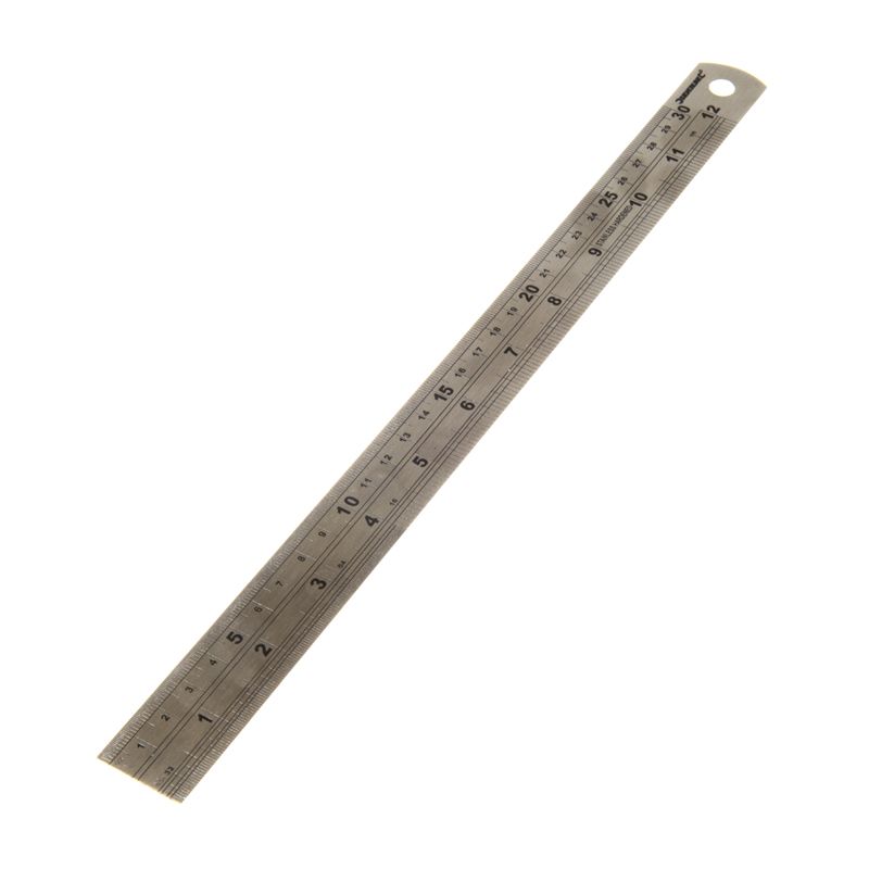 Arrow Metal Ruler Steel Ruler 30cm – Warm Glass