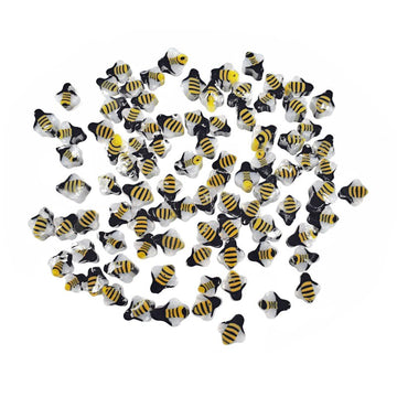 Tabitha's Glass Emporium: Murrine - Bumblebee - Warm Glass