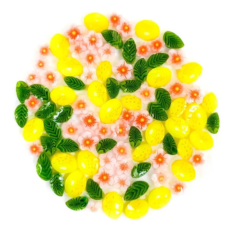 Tabitha's Glass Emporium: Murrine - Lemon Tree Mix – Warm Glass