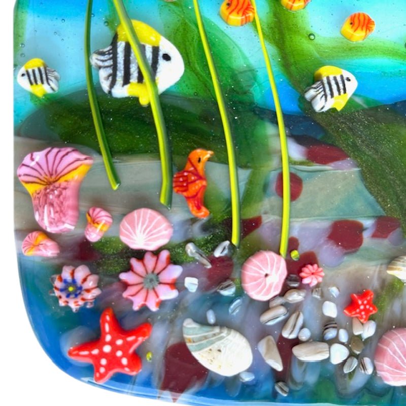 Tabitha's Glass Emporium: Murrine - Tropical Sea Life Mix - Warm Glass