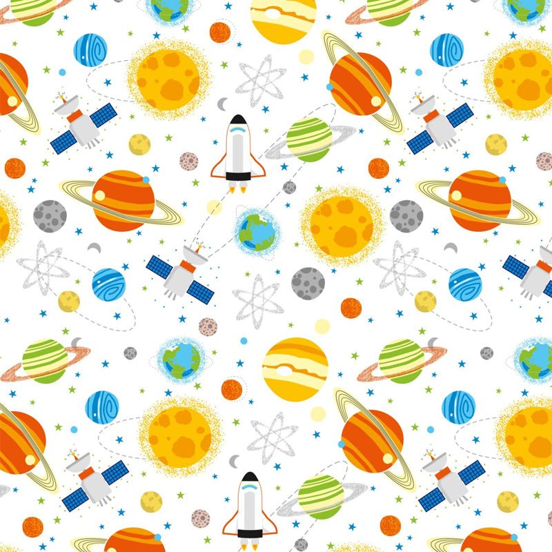 WAREHOUSE DEAL: Outer Space Decal 22 x 22cm - Warm Glass