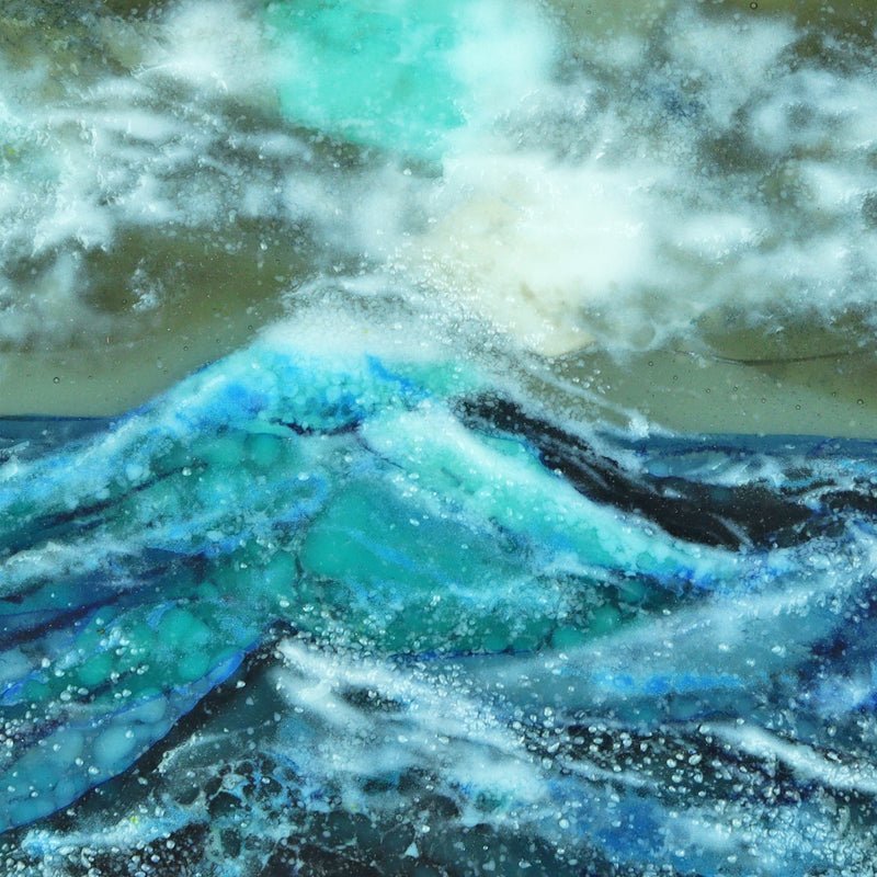 Wave Frit Collection - Warm Glass