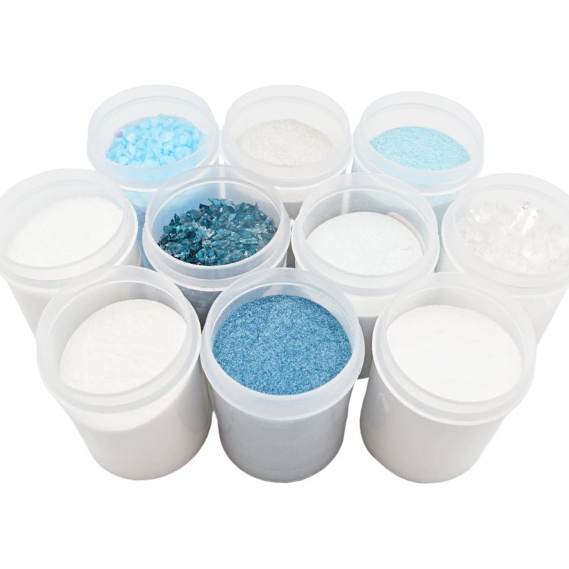 Wave Frit Collection - Warm Glass